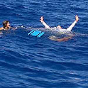 Safety training for Kona Ocean Experience Captains and crew
