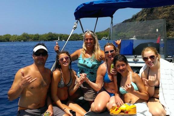 Fun & Adventure with Kona Ocean Experience Kealakekua bay Captain Cook Monument