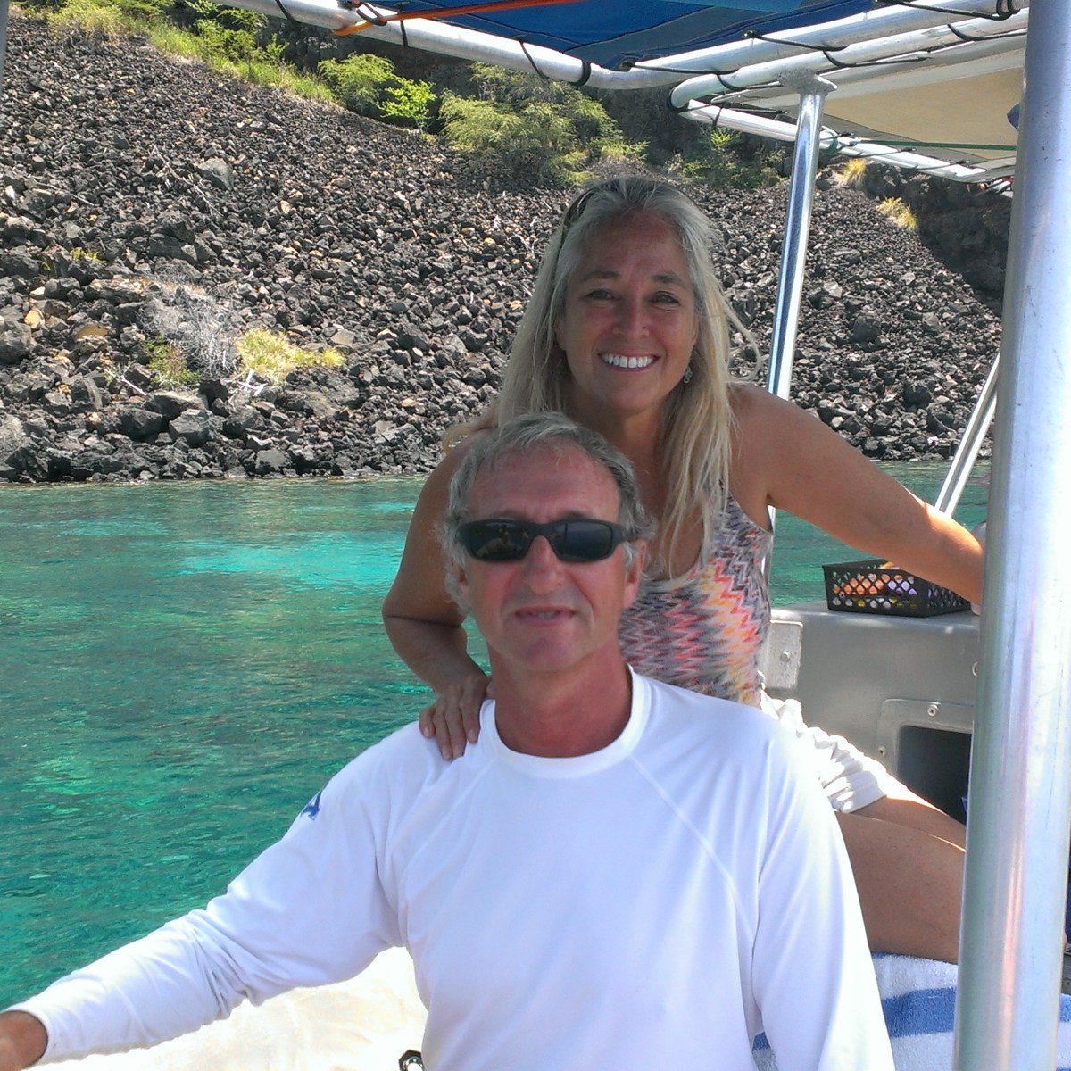 Kealakekua Bay Hawaii with Capt Bambi & Murry